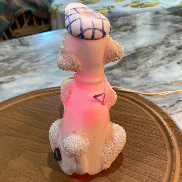 Vintage poodle lamp - Picture 4 of 7